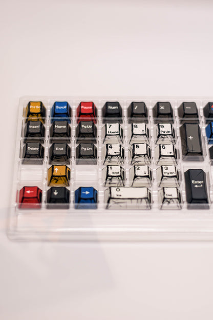 Comix Капачки Cherry Профил PBT DYE SUB - TypeHero