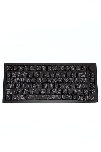 Monsgeek M1v5 x Akko Creamy Purple Pro / Akko Piano Pro v3 Linear (Pre-Built) 75% Aluminum Mechanical Keyboard (VIA) - TypeHero