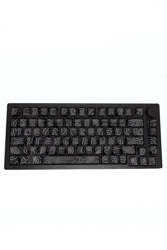 Monsgeek M1v5 x Akko Creamy Purple Pro / Akko Piano Pro v3 Linear (Pre-Built) 75% Aluminum Mechanical Keyboard (VIA) - TypeHero