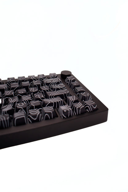 Monsgeek M1v5 x Akko Creamy Purple Pro / Akko Piano Pro v3 Linear (Pre-Built) 75% Aluminum Mechanical Keyboard (VIA) - TypeHero