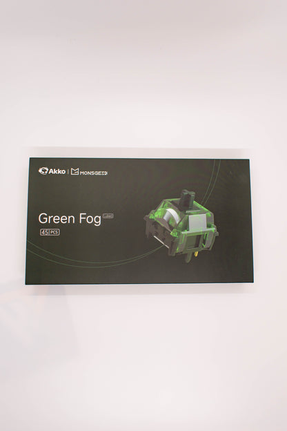 Akko x Monsgeek Green Fog Суичове за Механична Клавиатура (45 броя) - TypeHero