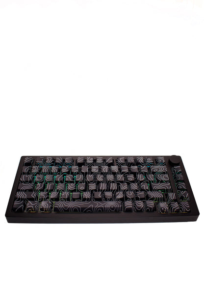 Monsgeek M1v5 x Akko Creamy Purple Pro / Akko Piano Pro v3 Linear (Pre-Built) 75% Aluminum Mechanical Keyboard (VIA) - TypeHero