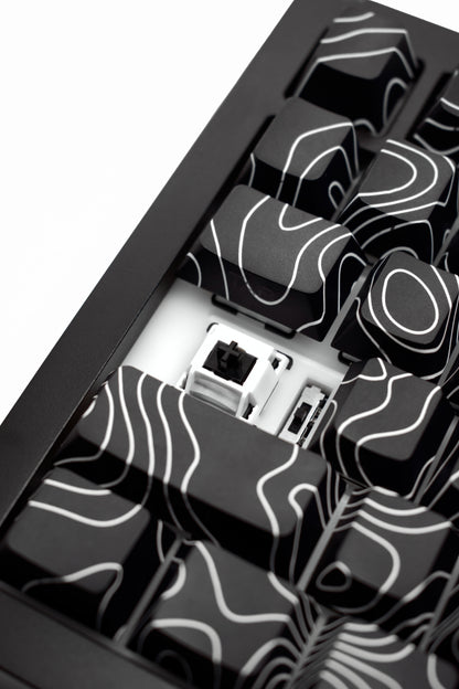 Monsgeek M1v5 x Akko Creamy Purple Pro / Akko Piano Pro v3 Linear (Pre-Built) 75% Aluminum Mechanical Keyboard (VIA) - TypeHero