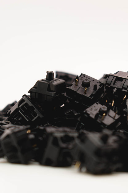 Cherry MX Hyperglide Black Linear Суичове за Механична Клавиатура 5-pin (10 броя) - TypeHero