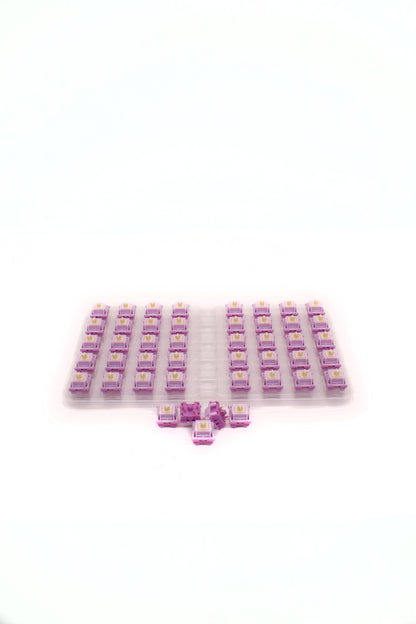 Akko Creamy Purple Pro Суичове (45 Броя) за Механична Клавиатура 5-pin - TypeHero
