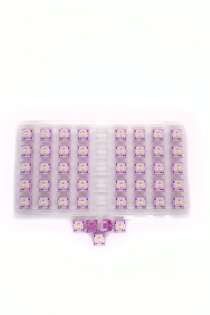 Akko Creamy Purple Pro Суичове (45 Броя) за Механична Клавиатура 5-pin - TypeHero