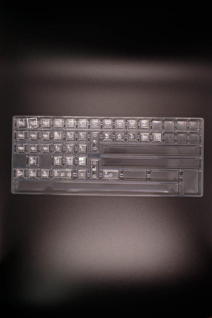 Прозрачни / Transparent Kапачки за Механична Клавиатура Cherry профил - TypeHero