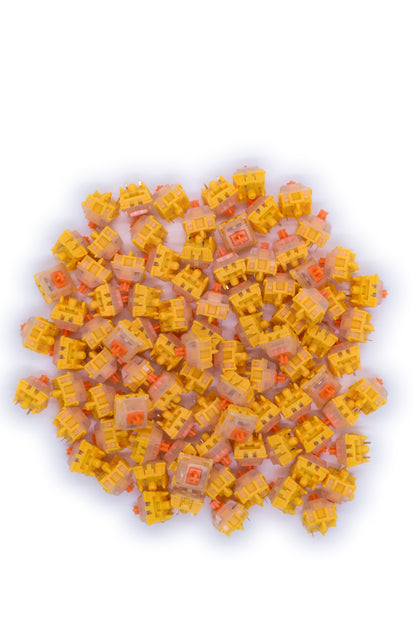 Gateron Everfree Curry Linear Switches (90 броя) - TypeHero