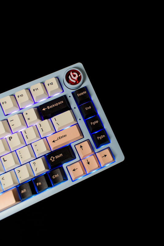 Leobog HI75 75% Компактна Алуминиева Механична Клавиатура с Линейни Суичове Gateron White Pro (Custom Built) - TypeHero