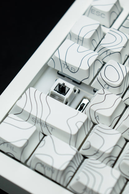 Monsgeek M1v5 x Akko Creamy Purple Pro / Akko Piano Pro v3 Linear (Pre-Built) 75% Aluminum Mechanical Keyboard (VIA) - TypeHero