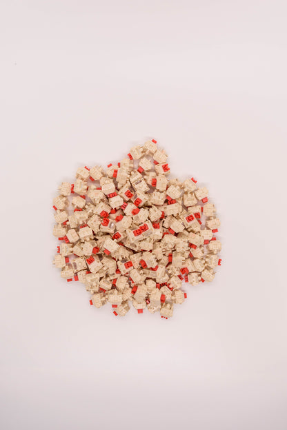 Jerrzi Honey Bean Silent Linear Безшумни Механични Суичове Линейни (10 броя) - TypeHero