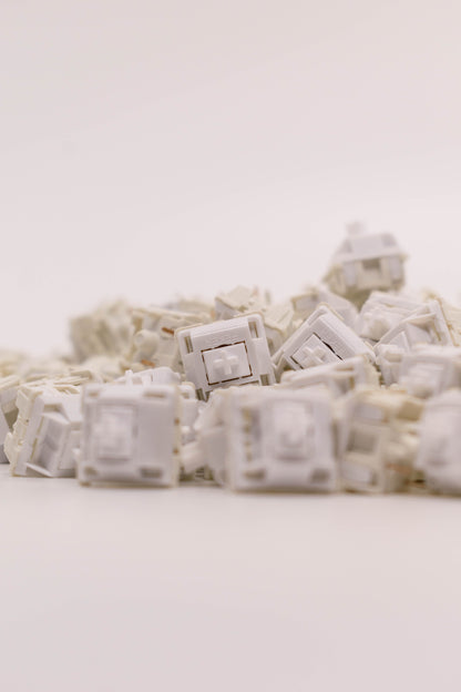 Feker White Marble Суичове за Механична Клавиатура 5-pin (10 броя) - TypeHero