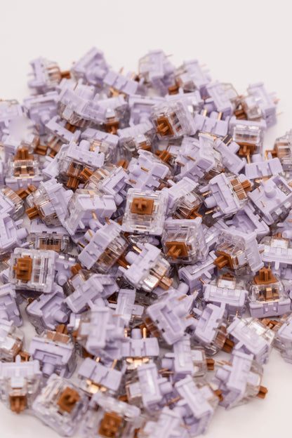 Jerrzi Brown Tactile Механични Суичове за Клавиатура Тактилни (10 броя) - TypeHero