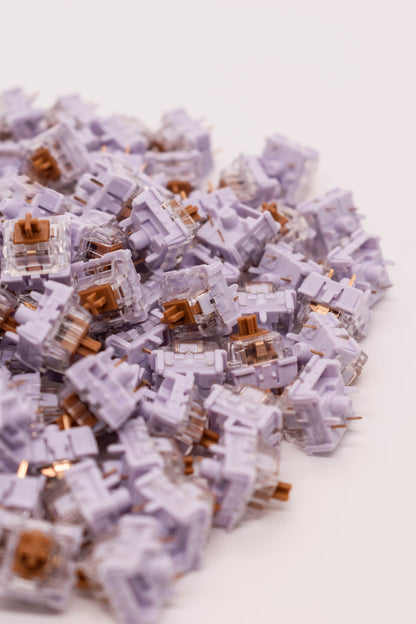 Jerrzi Brown Tactile Механични Суичове за Клавиатура Тактилни (10 броя) - TypeHero