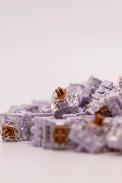 Jerrzi Brown Tactile Механични Суичове за Клавиатура Тактилни (10 броя) - TypeHero