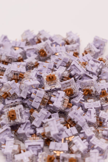 Jerrzi Brown Tactile Механични Суичове за Клавиатура Тактилни (10 броя) - TypeHero