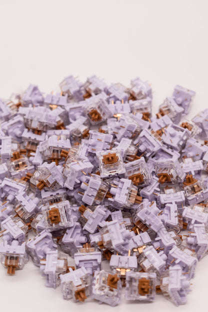 Jerrzi Brown Tactile Механични Суичове за Клавиатура Тактилни (10 броя) - TypeHero