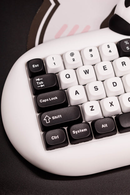 Yunzii C68 Механична Клавиатура 65% Panda Edition (Pre-Built) - TypeHero