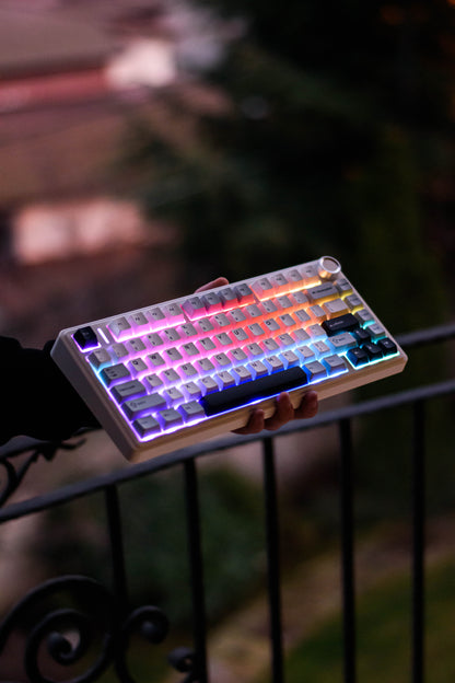 Aula F75 75% Механична Клавиатура с Копче за Регулиране на Звука (Pre-Built) - TypeHero