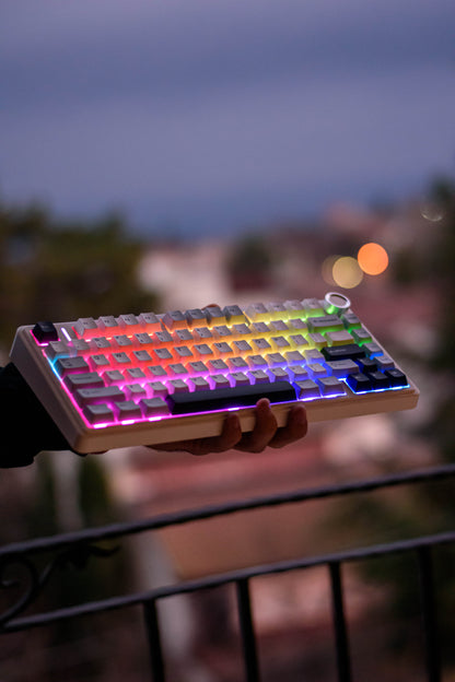 Aula F75 75% Механична Клавиатура с Копче за Регулиране на Звука (Pre-Built) - TypeHero