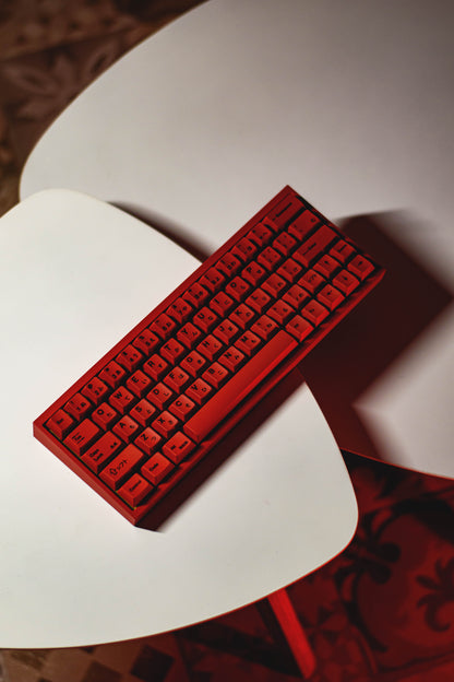 Red PBT Keycaps Cherry Profile Капачки за Механична Клавиатура - TypeHero