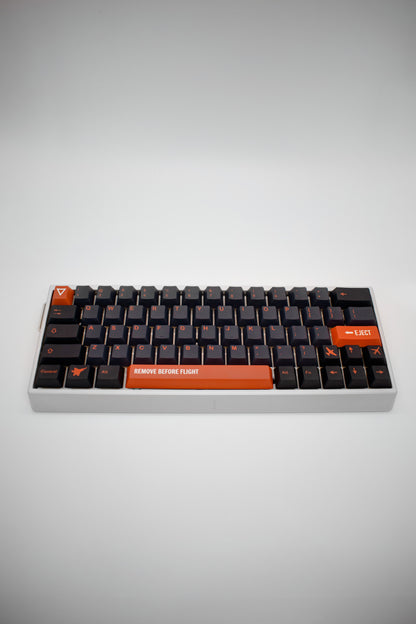 Stealth Fighter Jet 60 – 64-Клавишна Fully Custom Алуминиева Механична Клавиатура