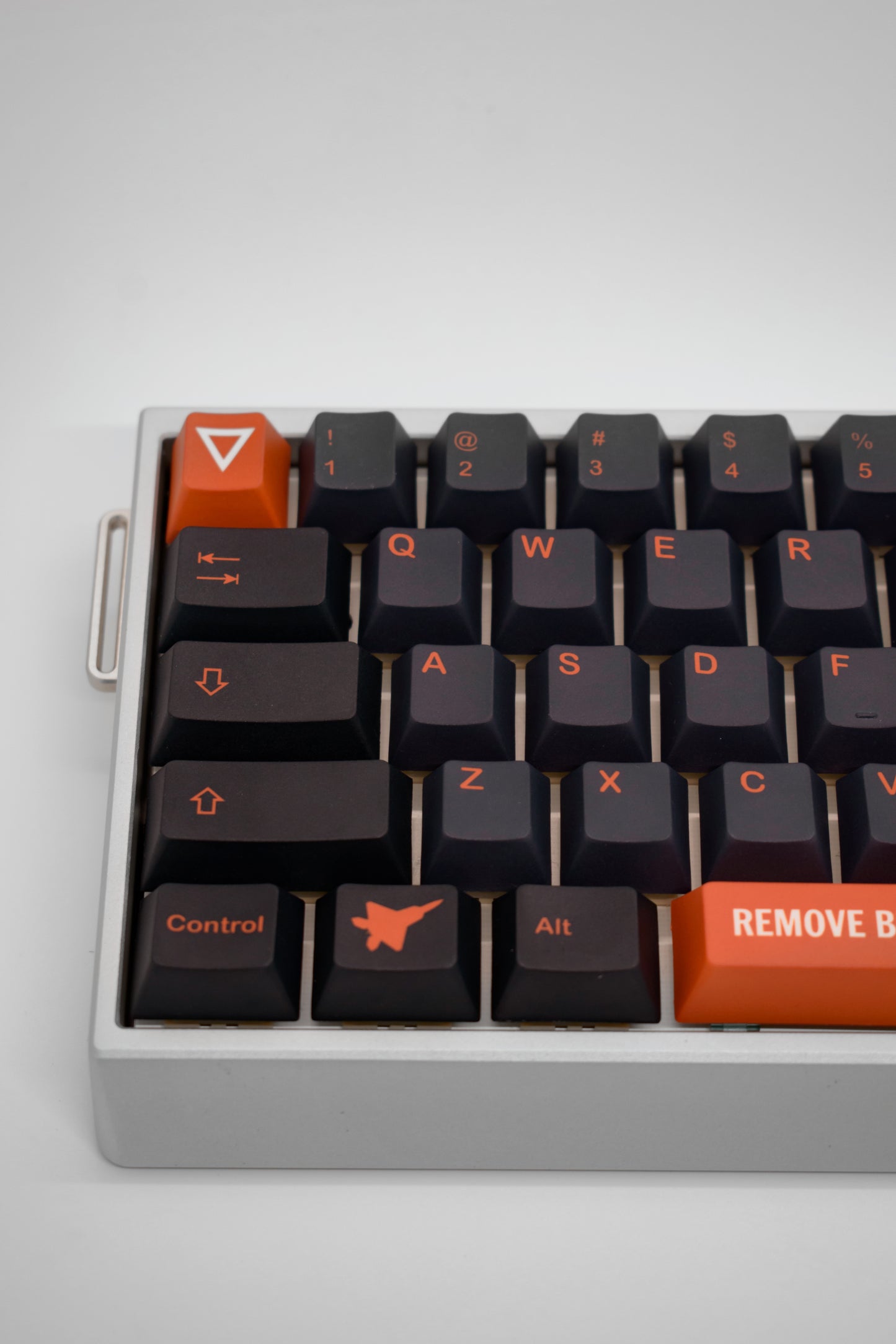 Stealth Fighter Jet 60% Fully Custom Keyboard 64 Keys Aluminum Механична Клавиатура с 64 Клавиша Изцяло Къстъм Сглобка (Custom Built)