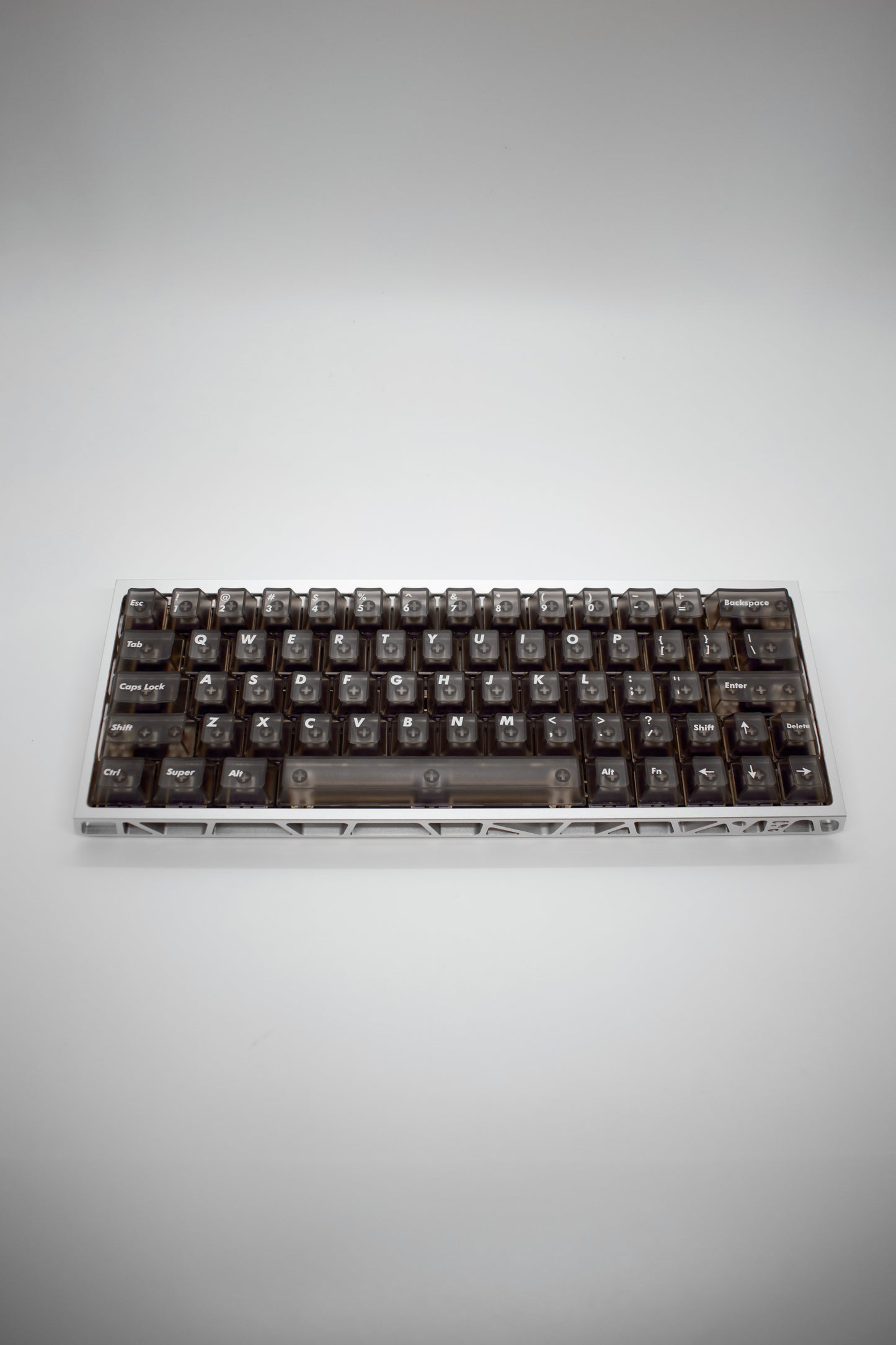 Moon Walker 60% 64 Keys Fully Custom Built Aluminum Mechanical Keyboard Изцяло Къстъм Сглобена Механична Алуминиева Клавиатура (Custom Built)