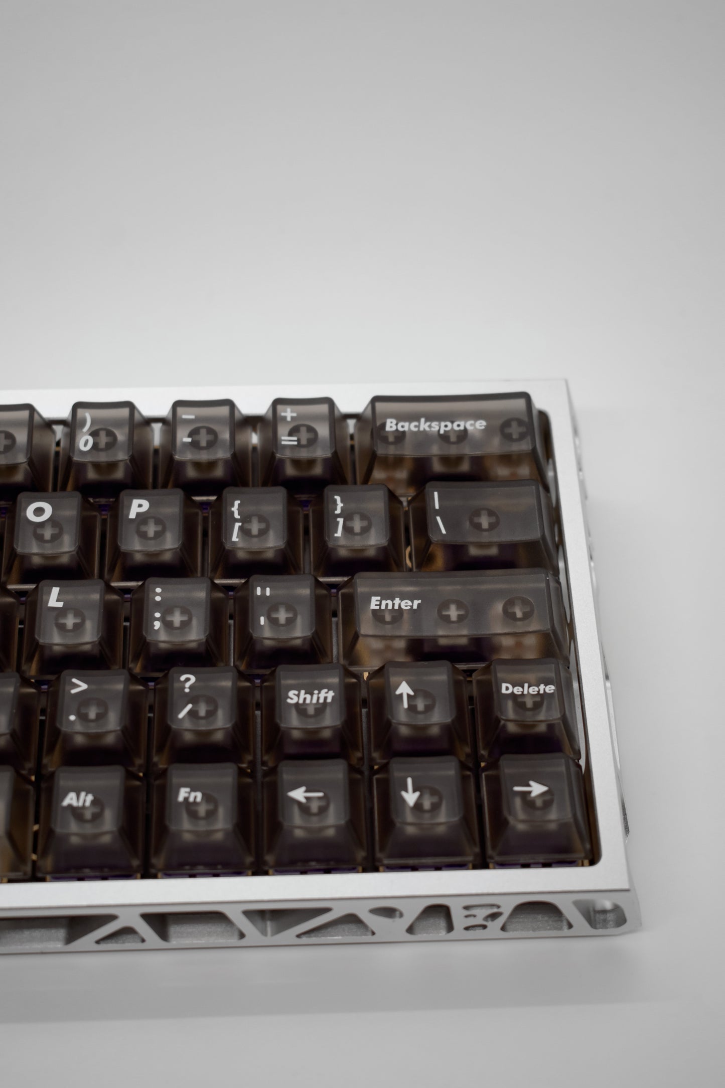 Moon Walker 60% 64 Keys Fully Custom Built Aluminum Mechanical Keyboard Изцяло Къстъм Сглобена Механична Алуминиева Клавиатура (Custom Built)