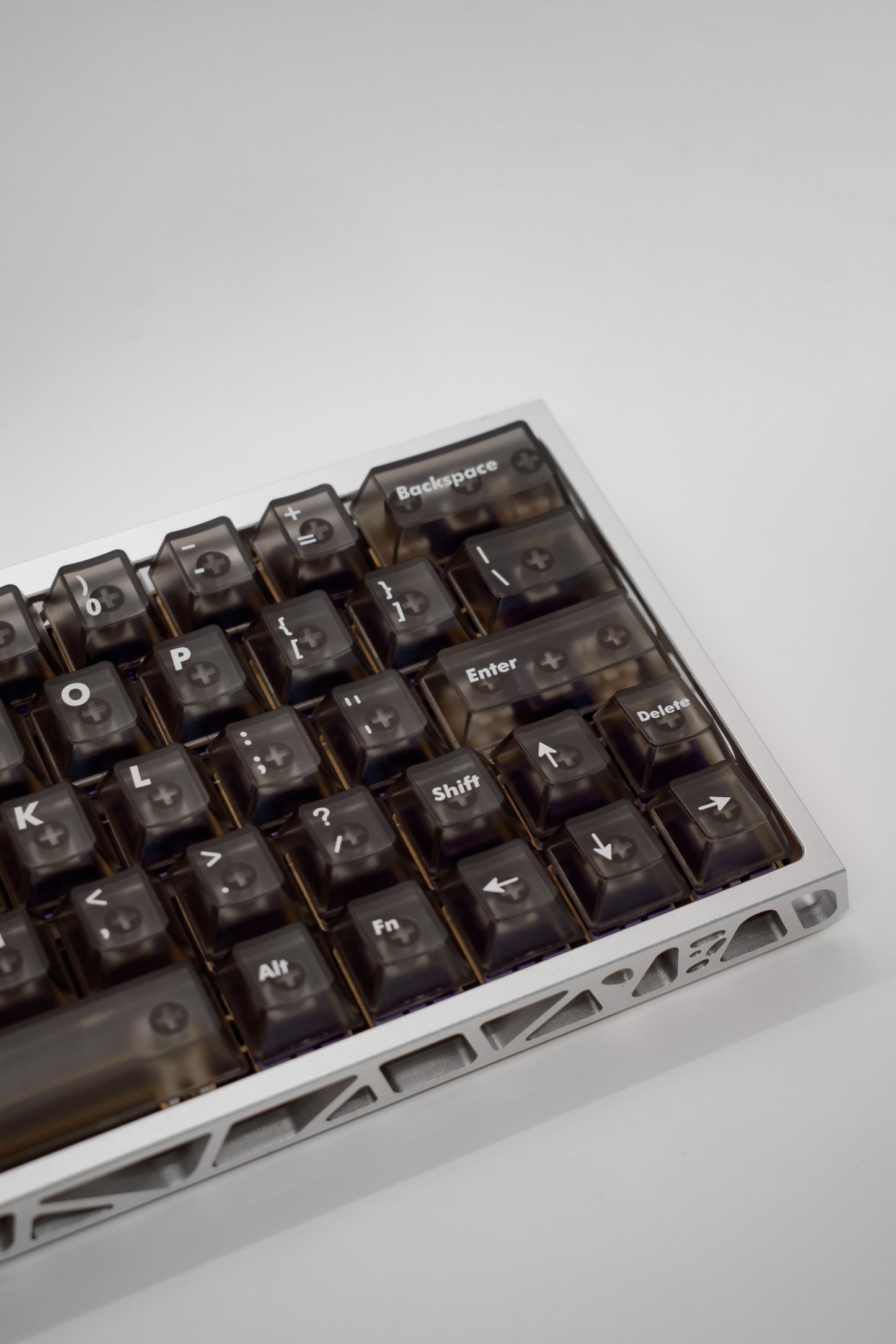 Moon Walker 60% 64 Keys Fully Custom Built Aluminum Mechanical Keyboard Изцяло Къстъм Сглобена Механична Алуминиева Клавиатура (Custom Built)