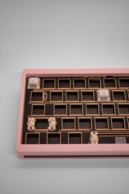 Nut65 65% Aluminum Mechanical Keyboard Kit Алуминиева Клавиатура (Barebones) - TypeHero