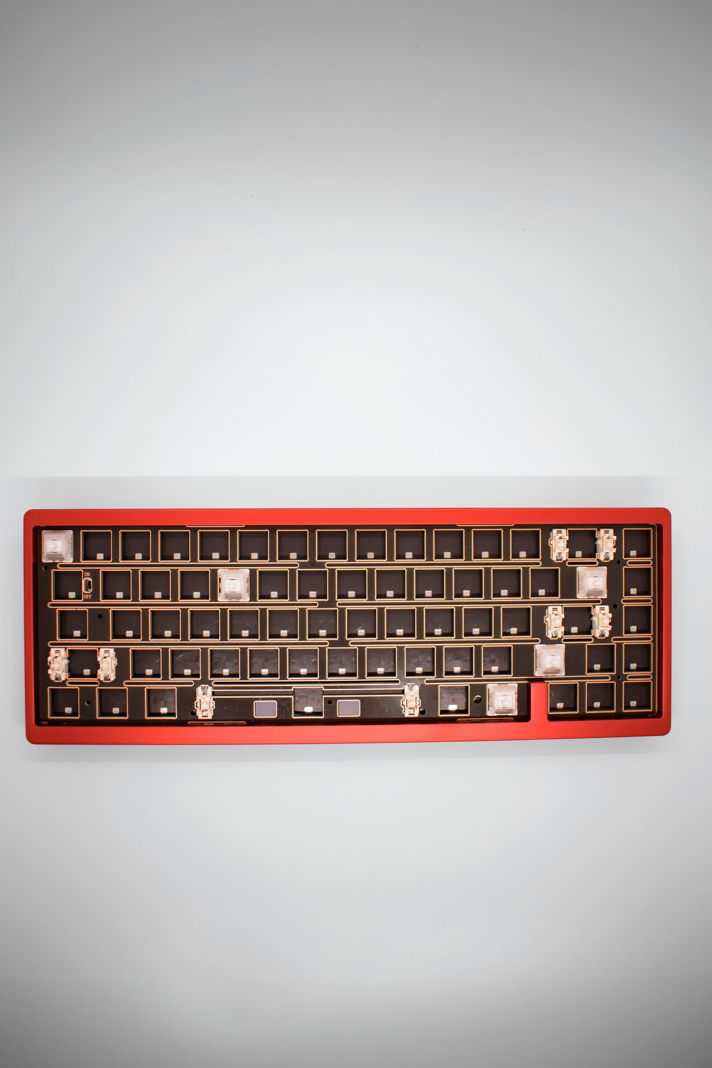 Nut65 65% Aluminum Mechanical Keyboard Kit Алуминиева Клавиатура (Barebones) - TypeHero