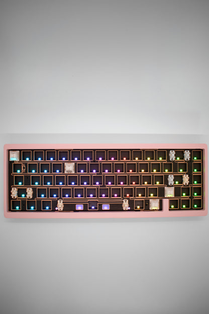 Nut65 65% Aluminum Mechanical Keyboard Kit Алуминиева Клавиатура (Barebones) - TypeHero