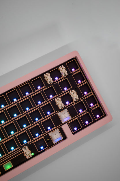 Nut65 65% Aluminum Mechanical Keyboard Kit Алуминиева Клавиатура (Barebones) - TypeHero