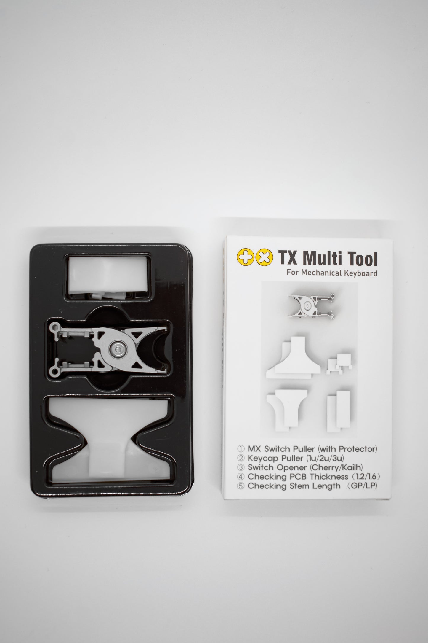 TX 5 in 1 Multi-Tool Keycaps Remover and Switches Remover Мултифункционален Инструмент 5 в 1 за Клавиатури - TypeHero