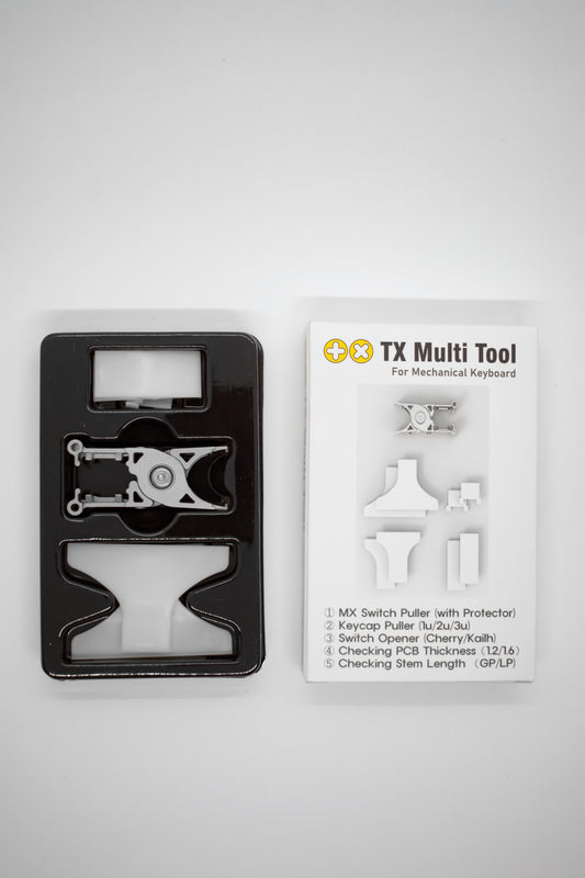 TX 5 in 1 Multi-Tool Keycaps Remover and Switches Remover Мултифункционален Инструмент 5 в 1 за Клавиатури - TypeHero