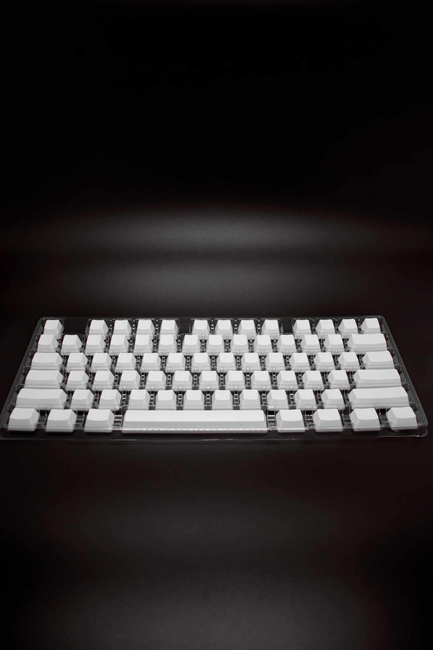 Капачки Без Надписи 125 броя Cherry / OEM Profile PBT Blank Keycap Set White Black - TypeHero