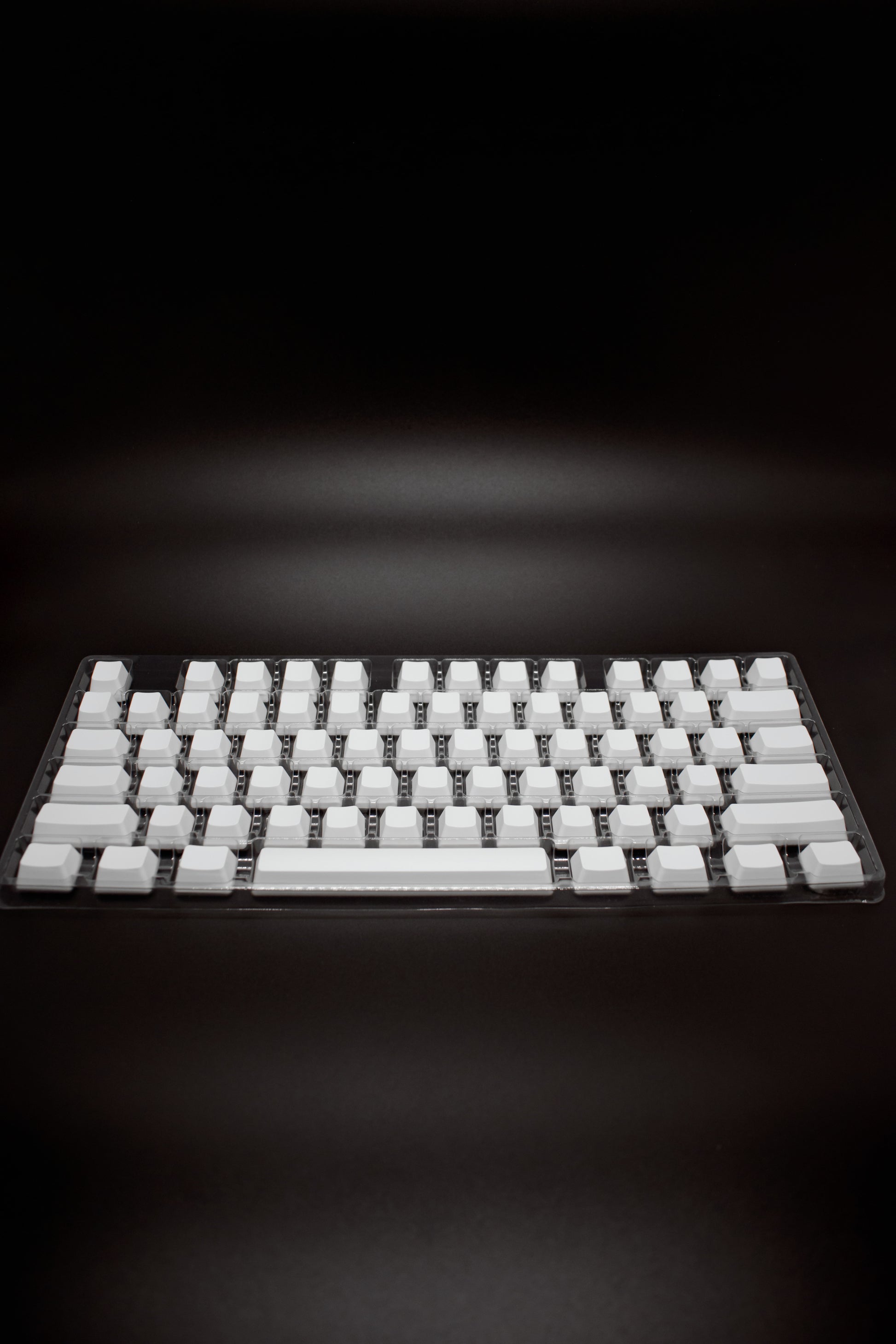 Капачки Без Надписи 125 броя Cherry / OEM Profile PBT Blank Keycap Set White Black - TypeHero