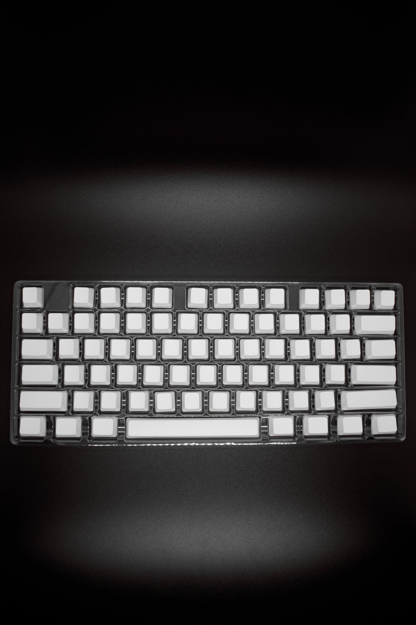 Капачки Без Надписи 125 броя Cherry / OEM Profile PBT Blank Keycap Set White Black - TypeHero