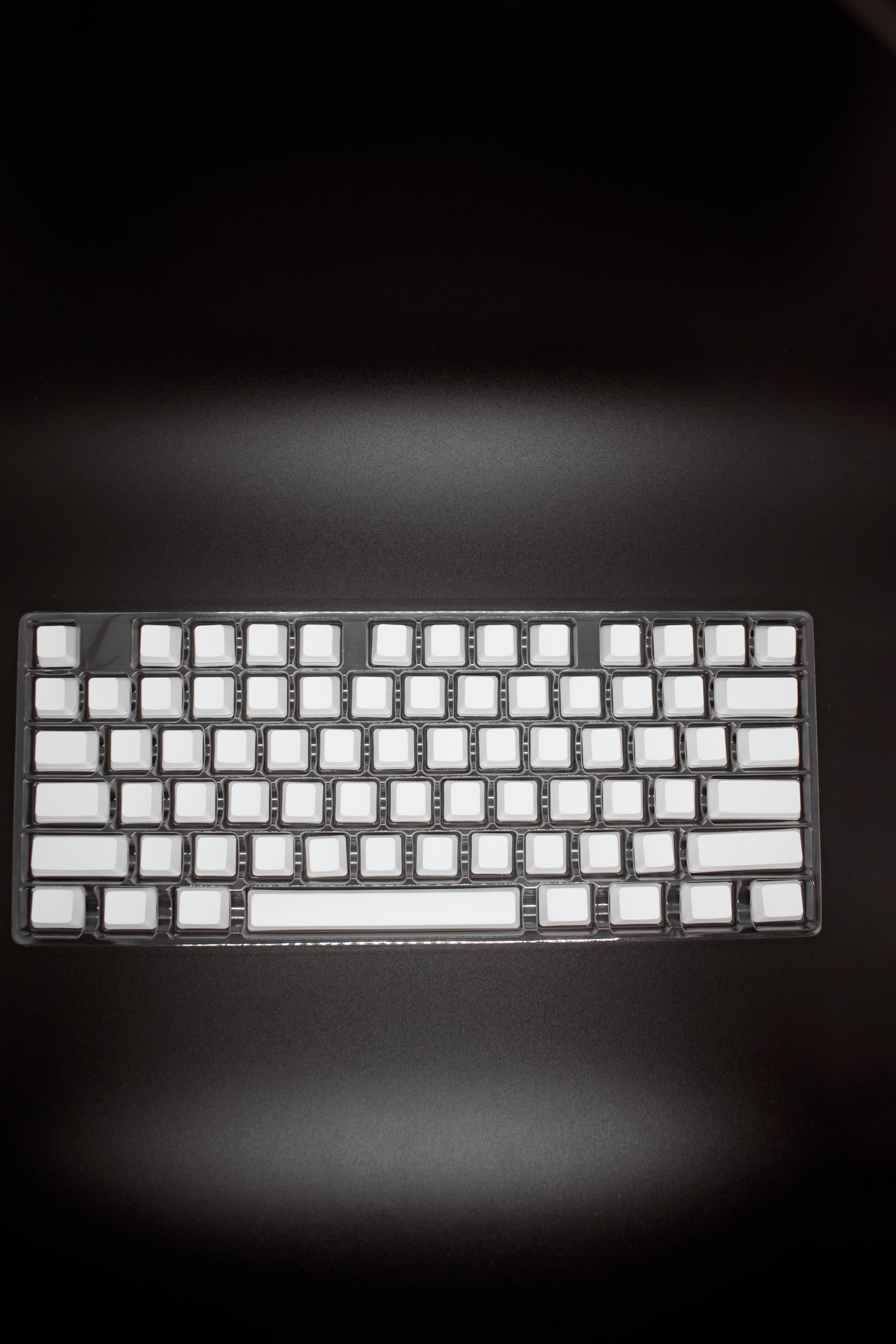 Капачки Без Надписи 125 броя Cherry / OEM Profile PBT Blank Keycap Set White Black - TypeHero