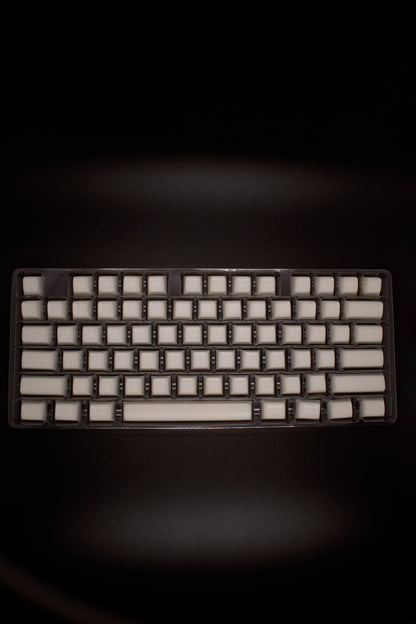 White Marble SA Profile Keycaps Капачки за Механична Клавиатура - TypeHero