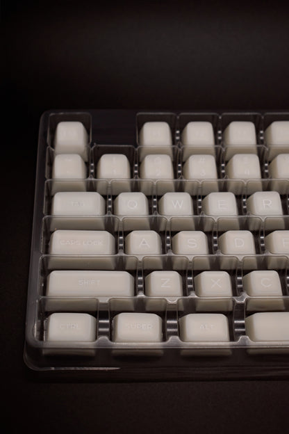 White Marble SA Profile Keycaps Капачки за Механична Клавиатура - TypeHero