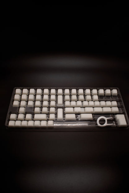 White Marble SA Profile Keycaps Капачки за Механична Клавиатура - TypeHero