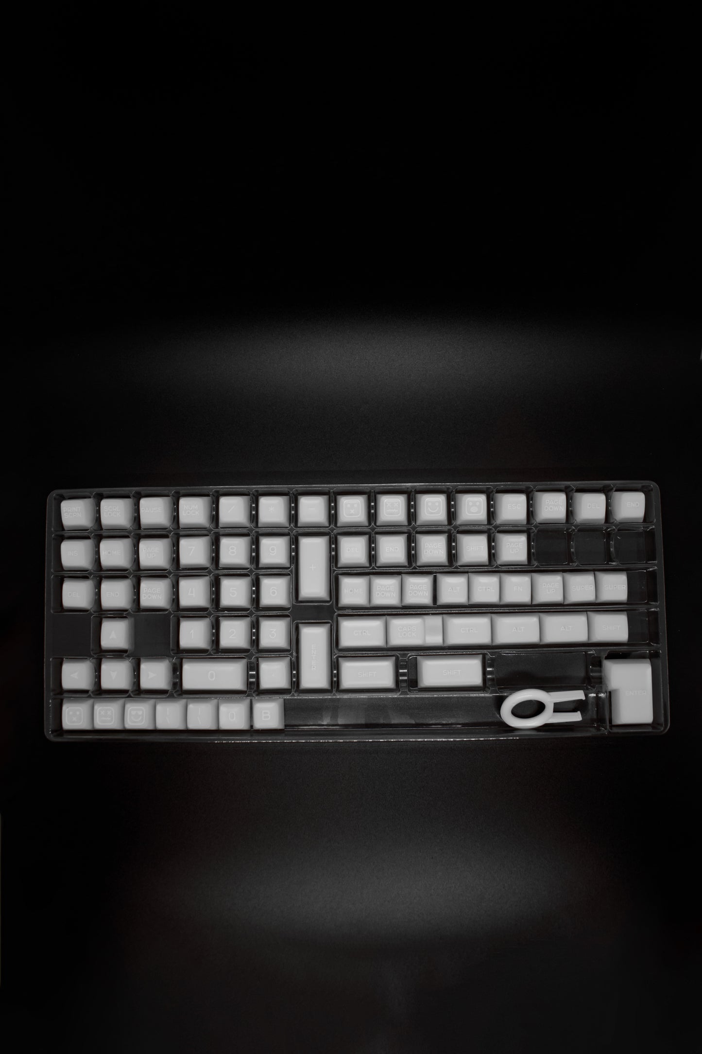 White Marble SA Profile Keycaps Капачки за Механична Клавиатура - TypeHero