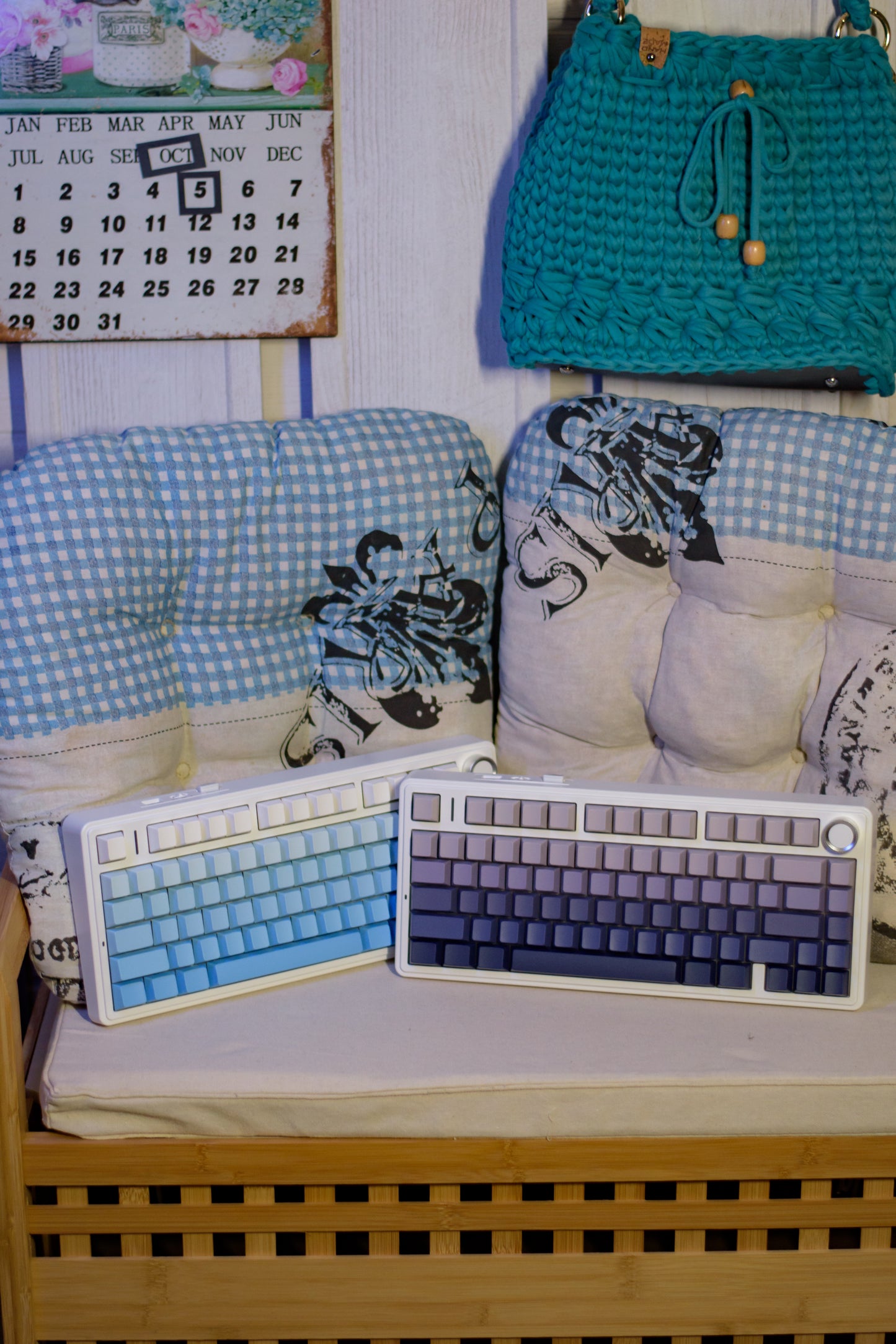 Aula F75 75% Mechanical Keyboard with Volume Control Knob (Pre-Built)