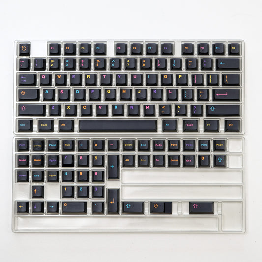 Underworld Black ABS Doubleshot Keycaps