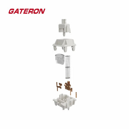 Gateron Smoothie Full POM Linear Switches Суичове за Механична Клавиатура (кутия х35 броя) - TypeHero