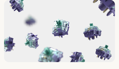 Gateron Azure Dragon V4 Heavy Tactile Switches Суичове за Механична Клавиатура Тактилни (90 броя) - TypeHero