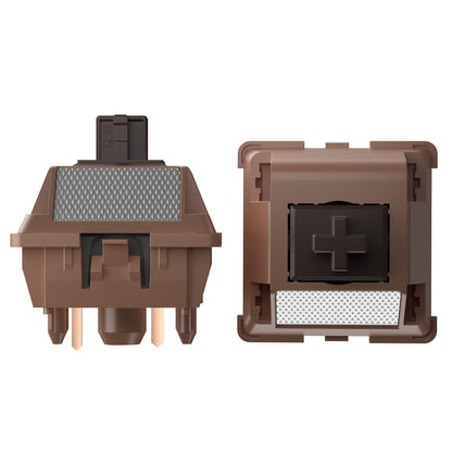 Durock Mocha Chocolate T1 POK – Тактилни Механични Суичове, 90 Броя