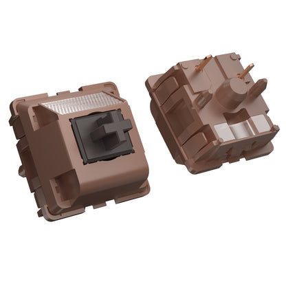 Durock Mocha Chocolate T1 POK – Тактилни Механични Суичове, 90 Броя